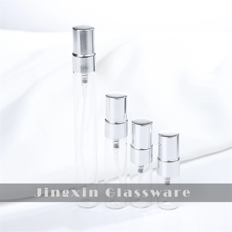 10 ml sklenené valcové fľaše